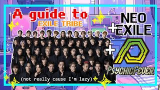 💖 A very, very lazy guide to EXILE TRIBE (I'm not kidding) #jpop #exiletribe | Keito's Mole