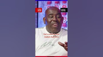 Robbie Sympathisers with Jadon Sancho After Erik Ten Hag