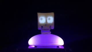 Picoh programmed to perform "Ghosts in the machine" monologue.