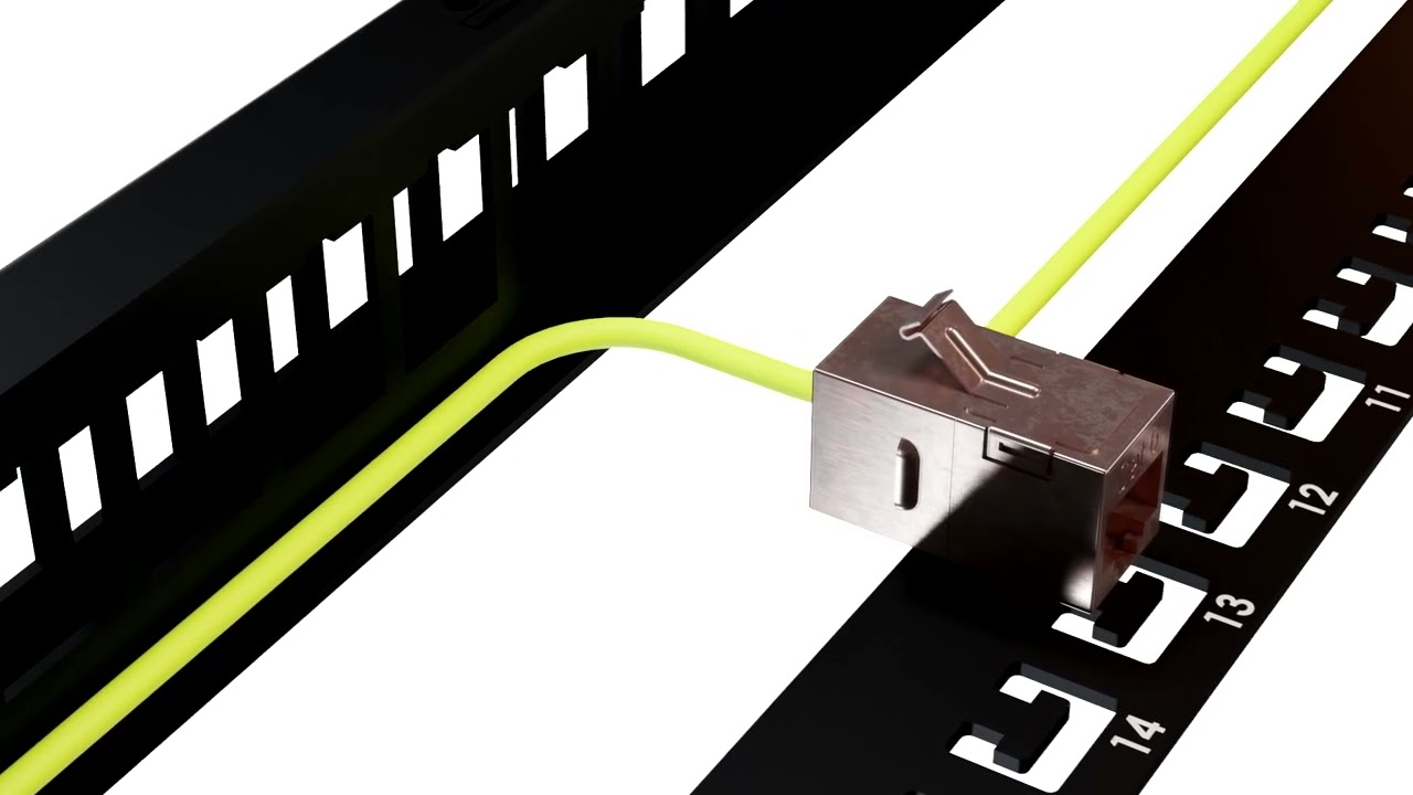 L-com's TDG1026KS-C6 Category 6 Keystone Ethernet Coupler