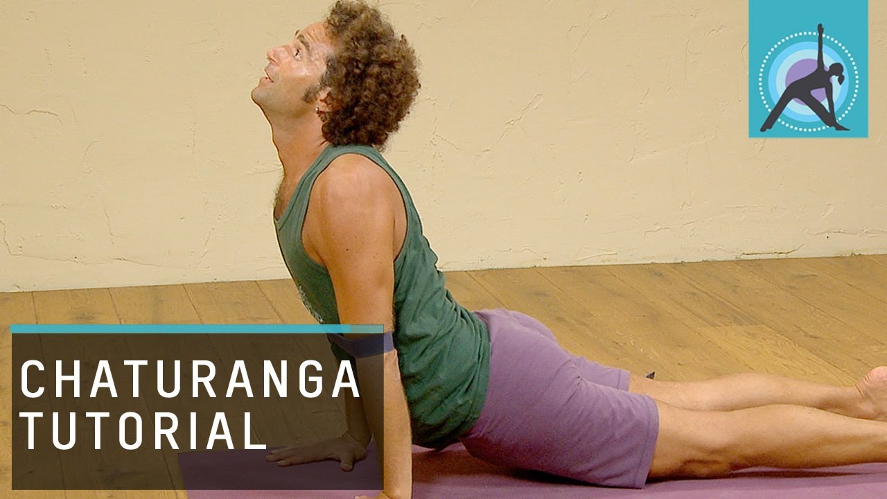 How to do Chaturanga Dandasana pose - Ekhart Yoga