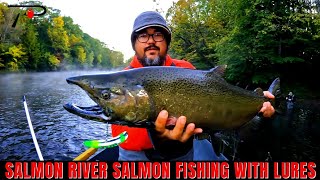 Salmon Fishing the World Famous Salmon River With Lures