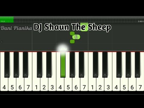 Not Angka Pianika - DJ Shaun The Sheep (Mudah) - YouTube