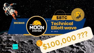 BTC ไป1แสนดอลเลยหรือยังก่อน !!? (6/6/67) - Eric Wave by Moon Stastion