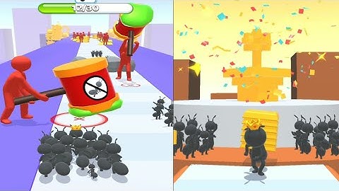 Tiny Run-3D VS Fart Runner Challenge  Gameplay Walkthrough Android-iOS#shorts #smartexperimentworld