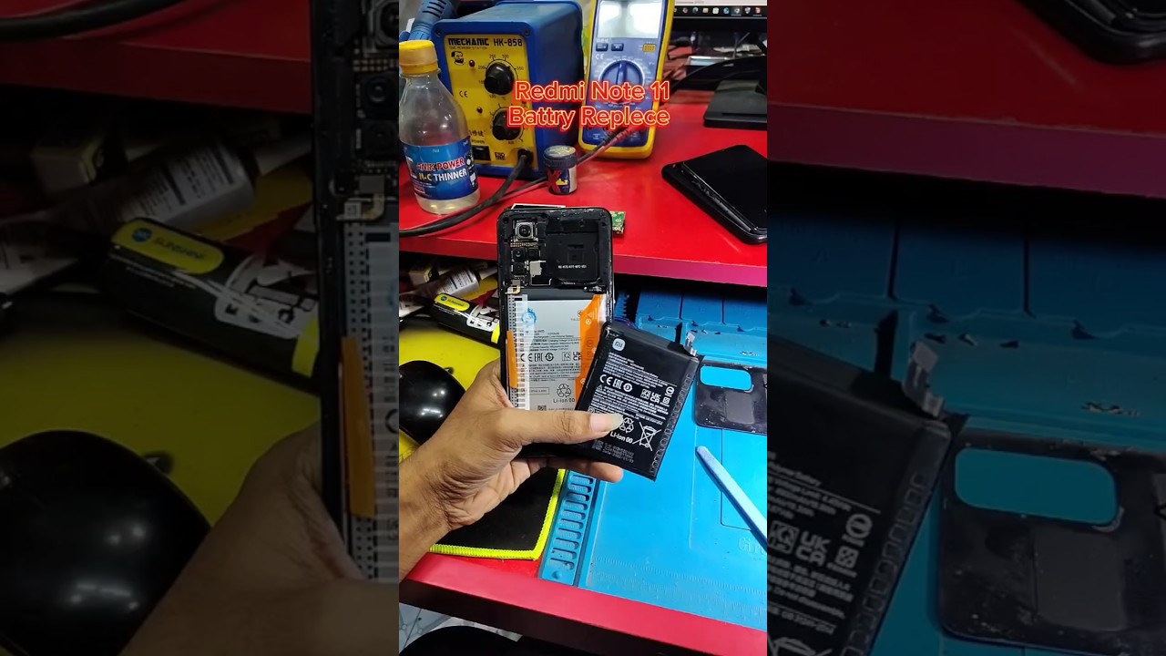 Redmi Note 11 Battry Replece #short #ytshort #foryou #battryreplece