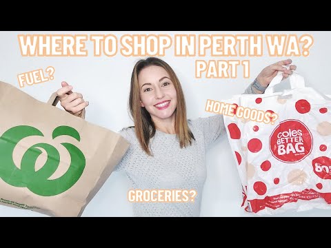 Where To Shop in Perth PART 1 (As a new expat)