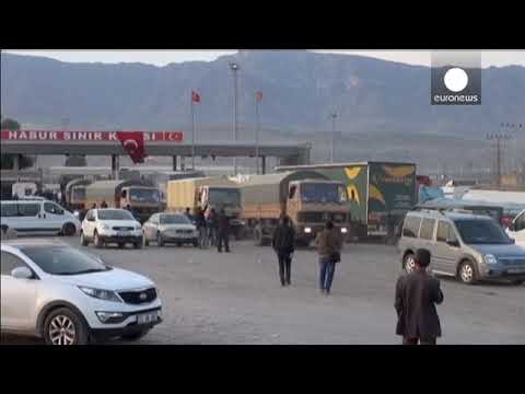 دخول القوات البيشمركة الى كوباني او عين الاسد