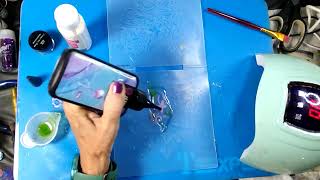 UV resin and embossing folders..say what?