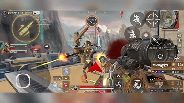 Apex Legends Mobile. Diamond to Predator Gameplay. Top Ranking FPP Player