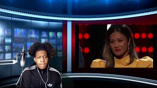 The Voice 2017 Battle - Davon Fleming vs. Maharasyi: "I'm Your Baby Tonight" - Reaction