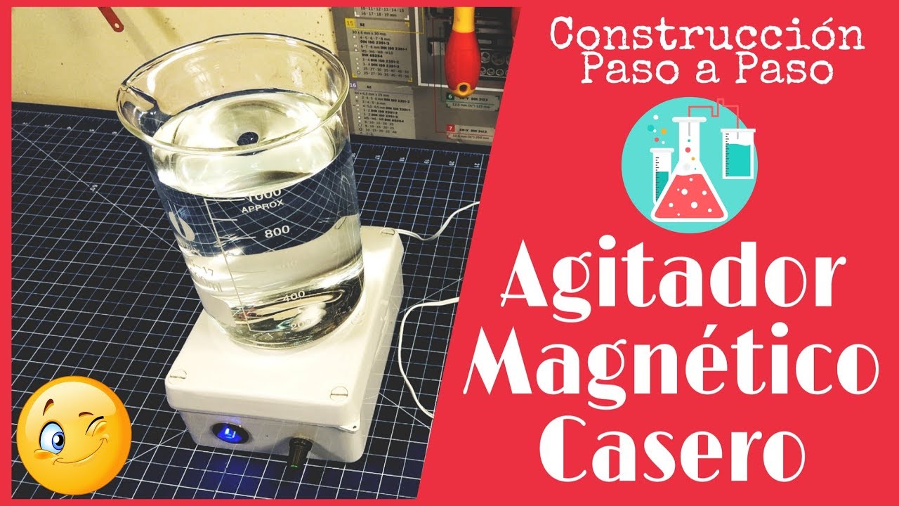 CÓMO CONSTRUIR UN AGITADOR MAGNÉTICO | LABORATORIO DE QUÍMICA | DIY
