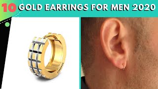 Top 10 Gold Earrings for Men 2020