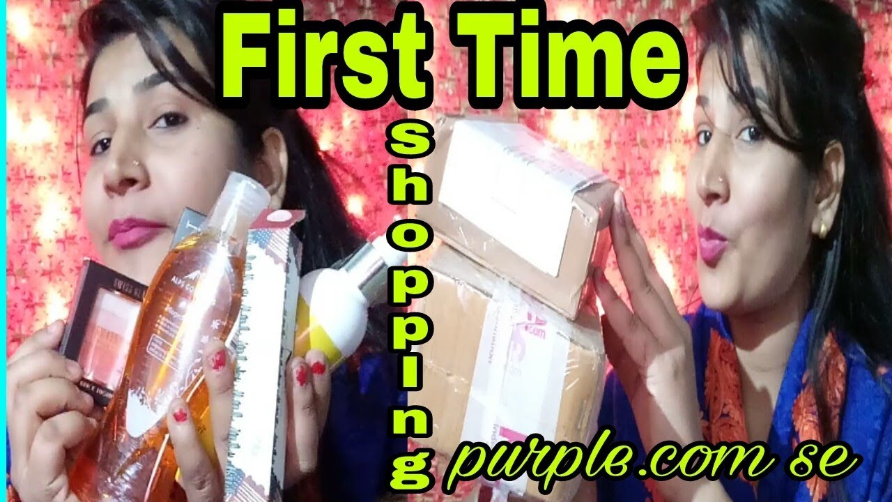 Purplle.com Shopping Mini Haul 2019|पहेली बार online Make-up ki products खरीदा है purplle.com se |||