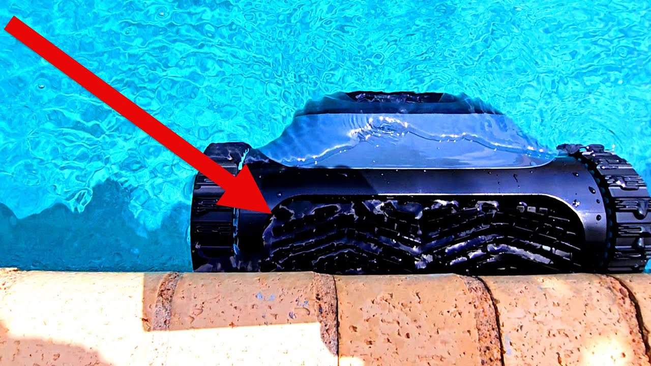 This Robot Climbs Pool Walls!