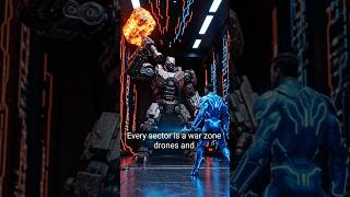 CYBER WARS: Rex's Ultimate SacrificeBATTLE OF THE CORES #shorts #action