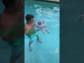 Baby uses NECK FLOAT!