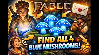 How to Find All Blue Mushrooms in Fable Anniversary