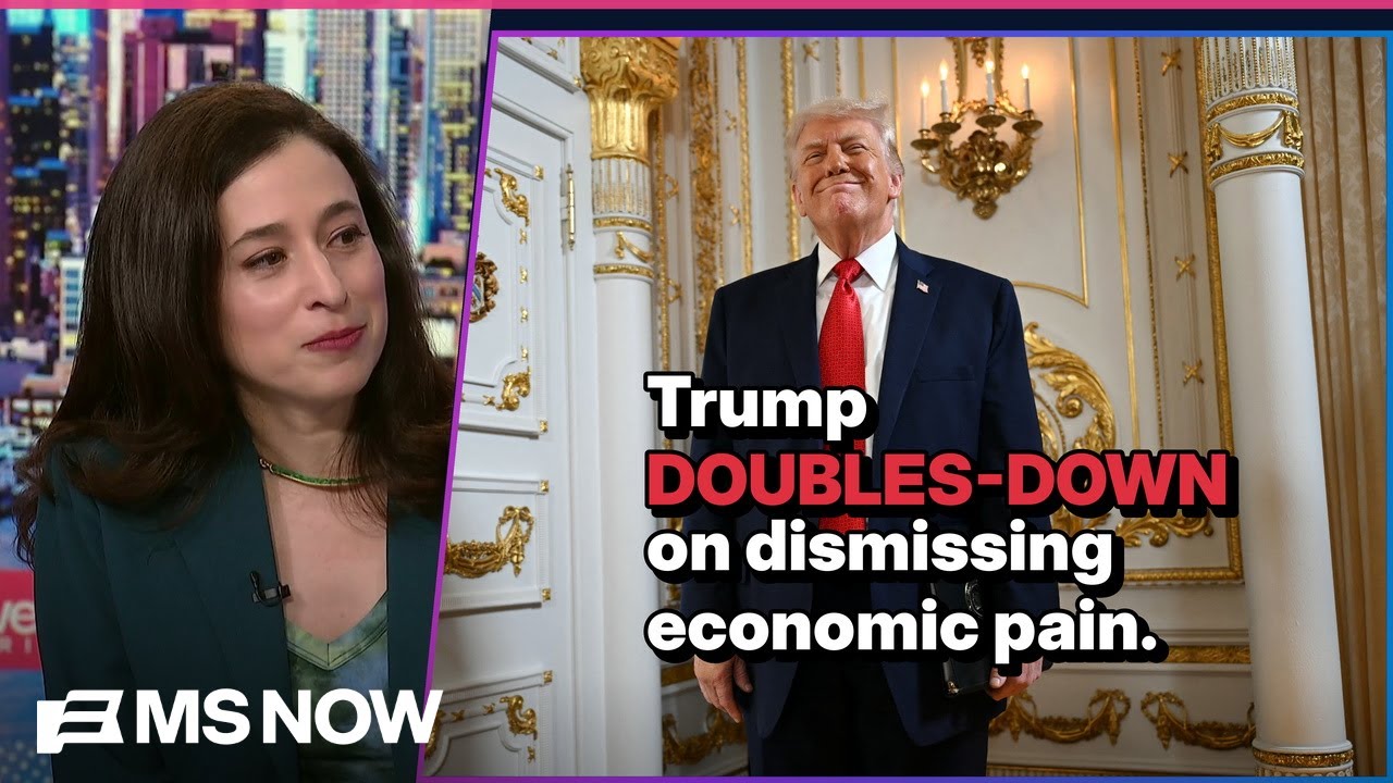 ‘Perfect statement’: Trump doubles-down on dismissing economic pain