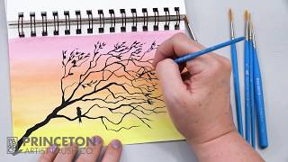 How to use the Select Artiste™ Liner Brush with Angela Anderson