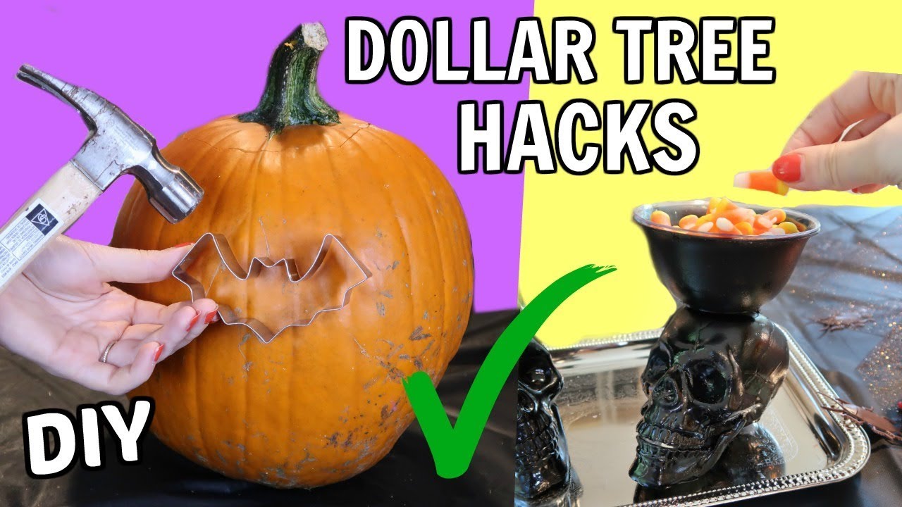 Halloween DIY Hacks From The Dollar Tree