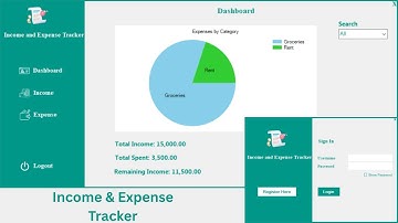 Income & Expense Tracker in C# | Personal Finance Management App with SQL Database