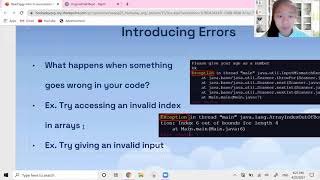 DearPiggy's Intermediate Java - Intro to Error Handling