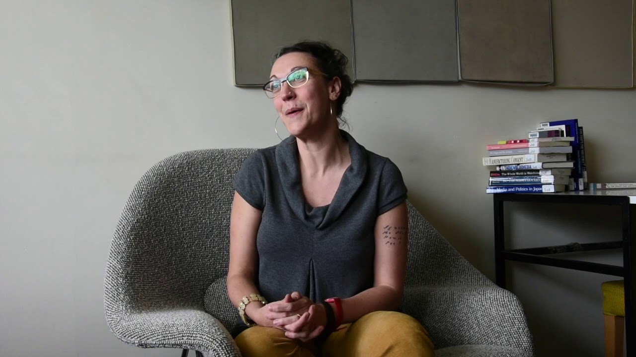 Stefania Heim with Literary Bennington