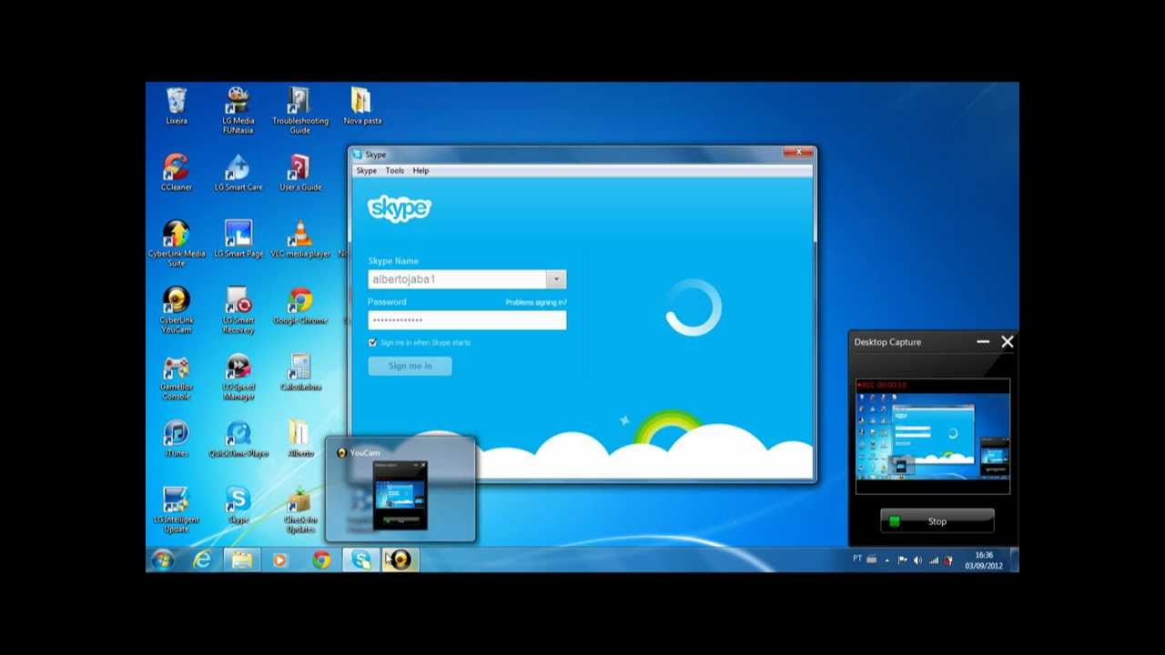 Como entrar no skype - YouTube