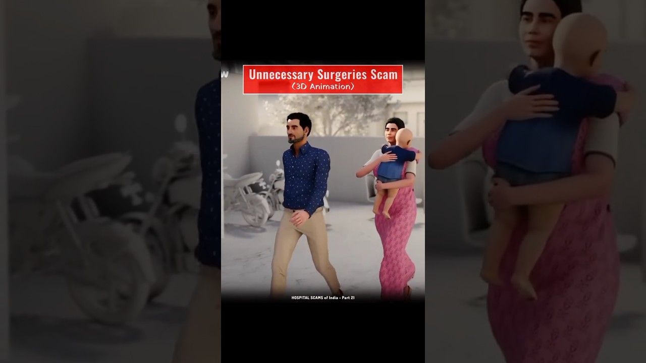 Unnecessary Surgeries Scam 3d Animation by Professor of how 