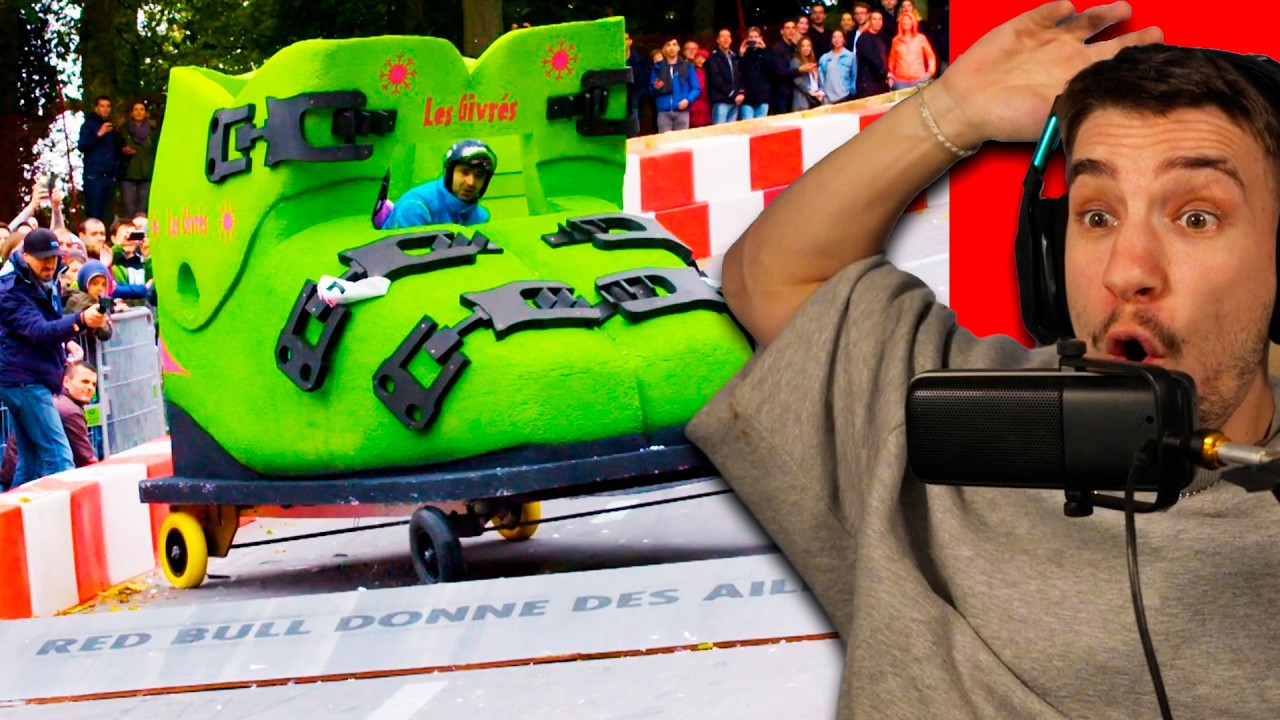 Casi NO sobreviven!😳| Los PEORES AUTOS LOCOS de REDBULL