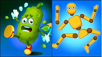 Wacky Run VS Ragdoll Break - All Levels SpeedRun Gameplay ep 1