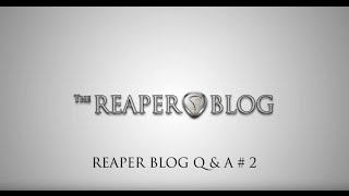 REAPER BLOG Q&A # 2 | best recording levels; gated reverb; mid-side