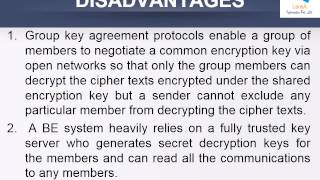 Contributory Broadcast Encryption With Efficient Encryption And Short Cipher Texts