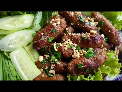 Cách làm NEM NƯỚNG MIỀN TÂY cấp tốc đơn giản - Món Ăn Ngon Mỗi Ngày