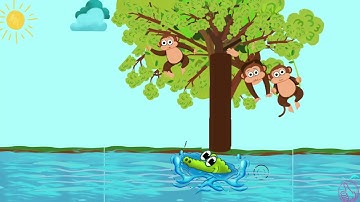Five Little Monkeys Swinging From a Tree (original Version)