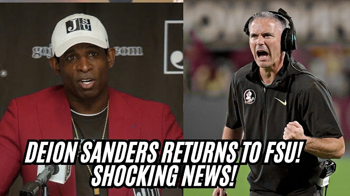 Deion Sanders Will Replace Mike Norvell as Florida State Head Coach