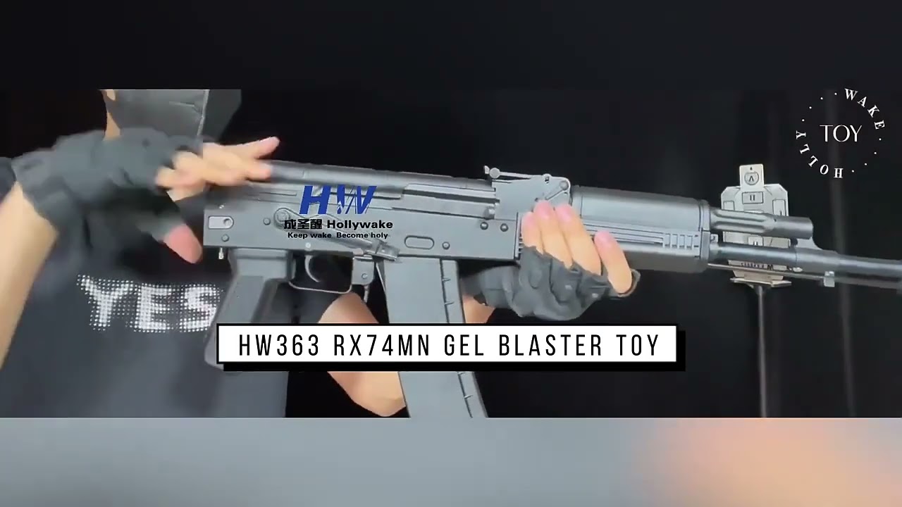 RX AK74MN Pro Max 11.1v + Extra Mag Gel Blaster Toy Ages 14 & up