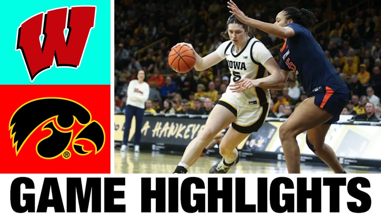 #9 Iowa vs Wisconsin Kentucky Highlights | Women's Basketball | College Basketball 2026