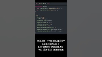 💻 CSS 56c 💻 animation-iteration-count and direction 💻 #css #css3 #csscourse #html #html5 #omg