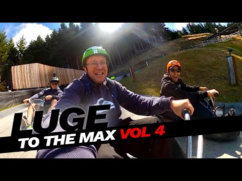 Epic Group Racing!  | Skyline Luge Queenstown NZ