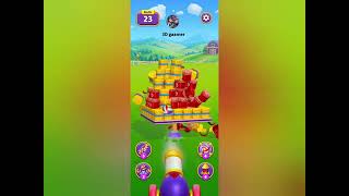 Stack smash block 3D puzzle level 290,291,292,293  solution for gameplay 