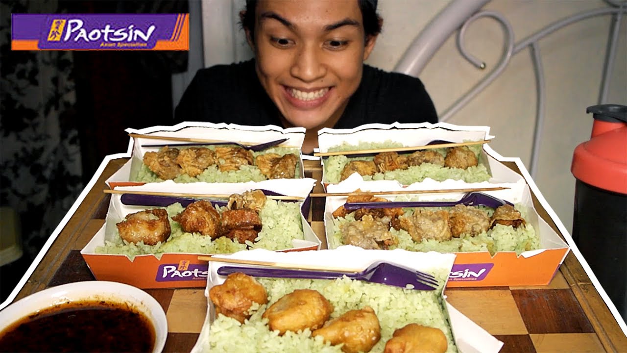 Paotsin | Deep fried wanton & dumpling [Mukbang]