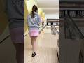 ミニスカよりもス・ト・ラ・イ・ク♡ #ボウリング #bowling
