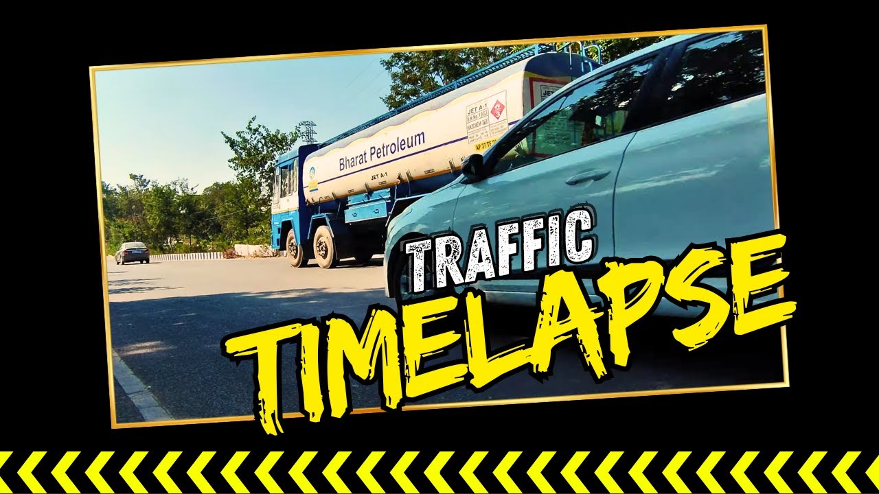 Cinematic Traffic Timelapse: Hyderabad Balapur RCI Road | 4K Urban Flow