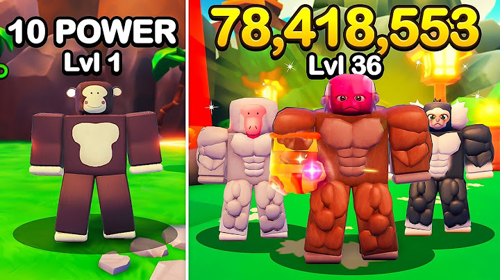I Became The STRONGEST MONKEY EVOLUTION in Roblox Monkey Ascension!