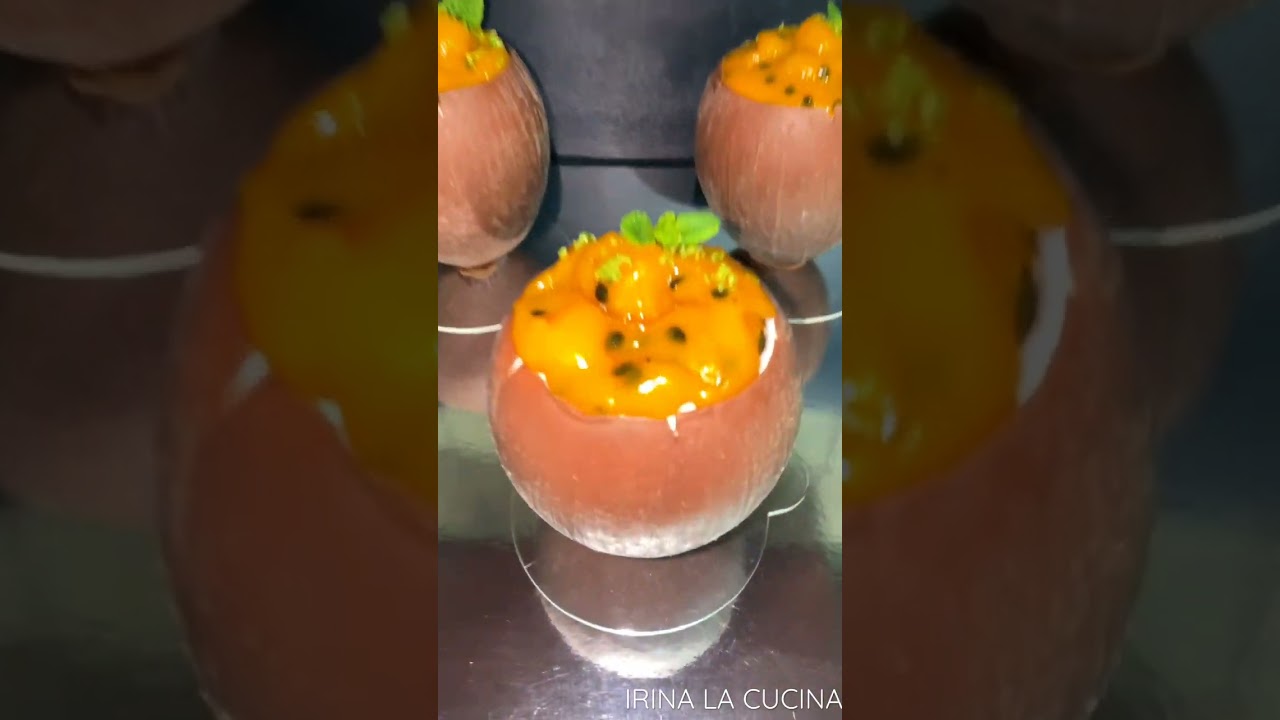 🔥ДЕСЕРТ “ТРОПИЧЕСКИЙ КОКОС - МАНГО - МАРАКУЙЯ”🔥DESSERT “TROPICAL COCONUT - MANGO - PASSION FRUIT🔥