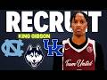 5-Star King Gibson Recruit Update - Kentucky, UConn, And North Carolina Are Prioritizing!