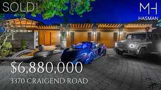 Now Sold! A Spectacular Architectural West Coast Robert Ciccozzi Masterpiece in West Vancouver