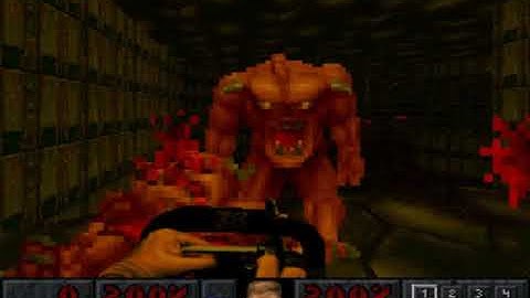 PSX Final Doom - Map20 - Processing Area